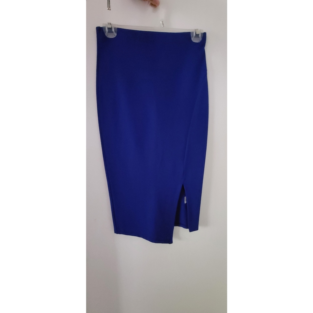 Blue skirt